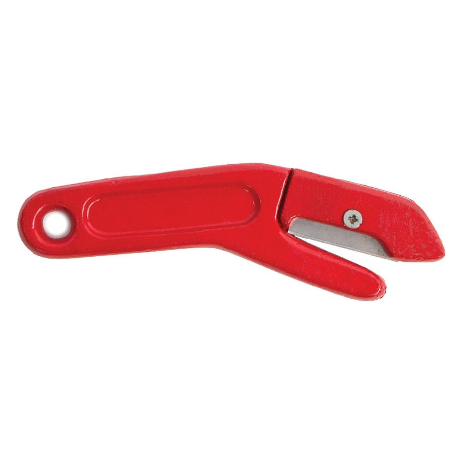 Knivholder med kniv, (rød) Glasfibertragt