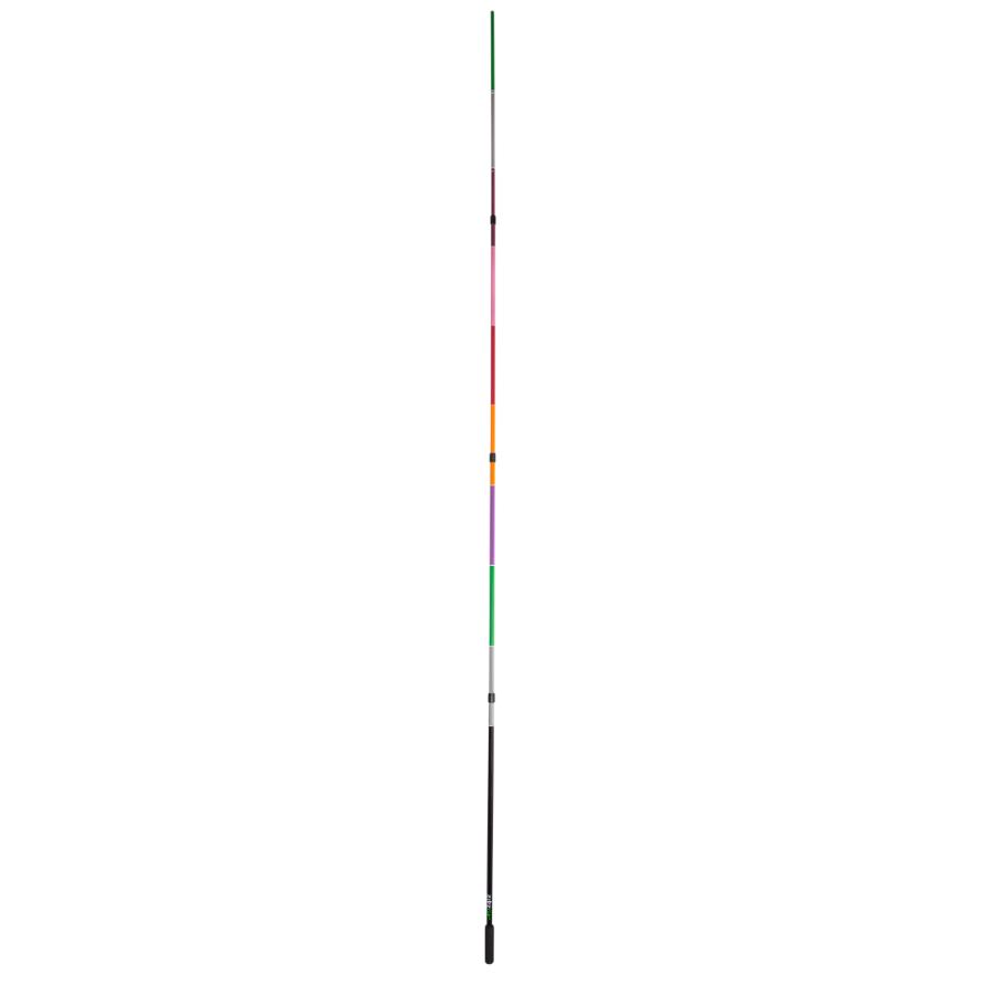 Målepind teleskopisk til juletræer, 3 m,  m/farver